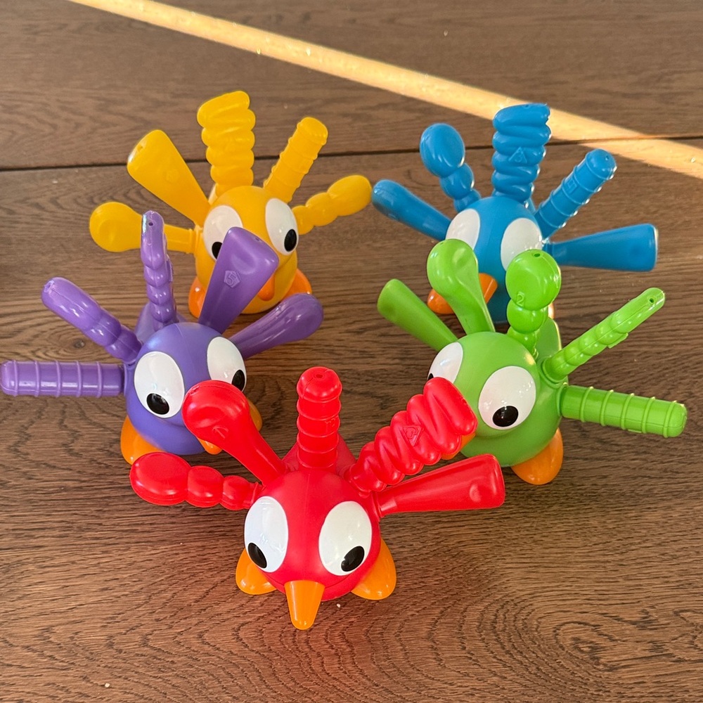 Learning Resources Fine Motor Peacock Pals Montessori Toy